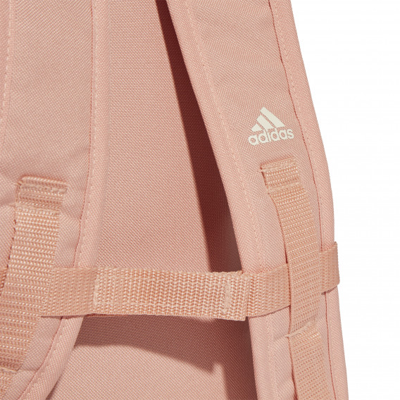 Σακίδιο πλάτης Adidas με το λογότυπο της μάρκας, ροζ Adidas 286631 5