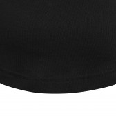 T-shirt Adidas, μαύρο για κορίτσια, με στάμπα Adidas 286803 4