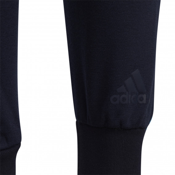 Αθλητικό παντελόνι Adidas Badge, μπλε  Adidas 286843 3