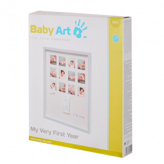 Κορνίζα και αποτύπωμα - Η πρώτη μου χρονιά Baby Art 286950 2