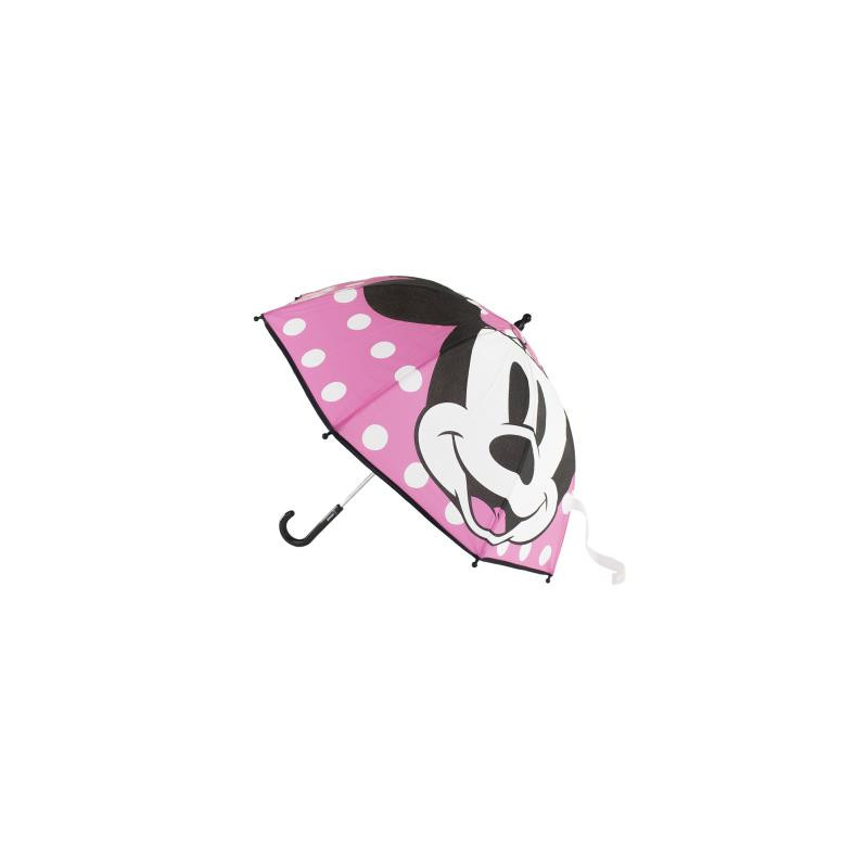 Παιδική ομπρέλα με στάμπα Minnie Mouse, ροζ για κορίτσια Minnie Mouse 287031