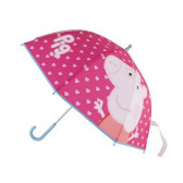 Παιδική ομπρέλα χειρός με στάμπα Peppa Pig, ροζ Peppa pig 287035 