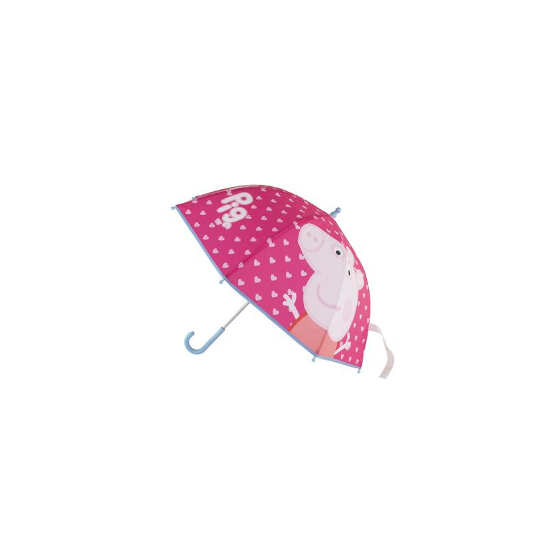 Παιδική ομπρέλα χειρός με στάμπα Peppa Pig, ροζ  287035