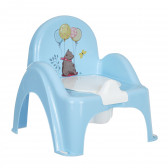 Παιδική καρέκλα - καρέκλα Forest Tale, μπλε Chipolino 287467 2