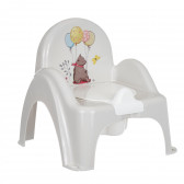 Παιδική καρέκλα - καρέκλα Forest Tale, μπεζ Chipolino 287475 