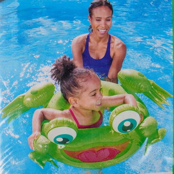Παιδική φουσκωτή ζώνη Frog, 74 x 81 cm. Bestway 287503 3