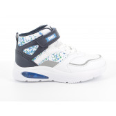 Αθλητικά παπούτσια με μπλε λεπτομέρειες, λευκά PRIMIGI 287549 2