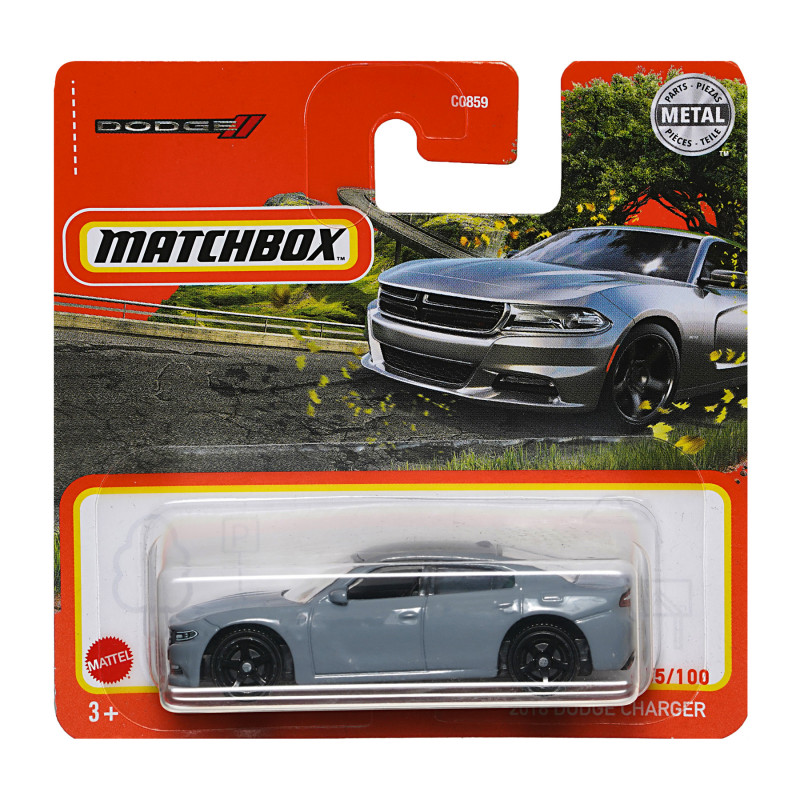 Μεταλλικό καρτ, Matchbox, Dodge charger  288072