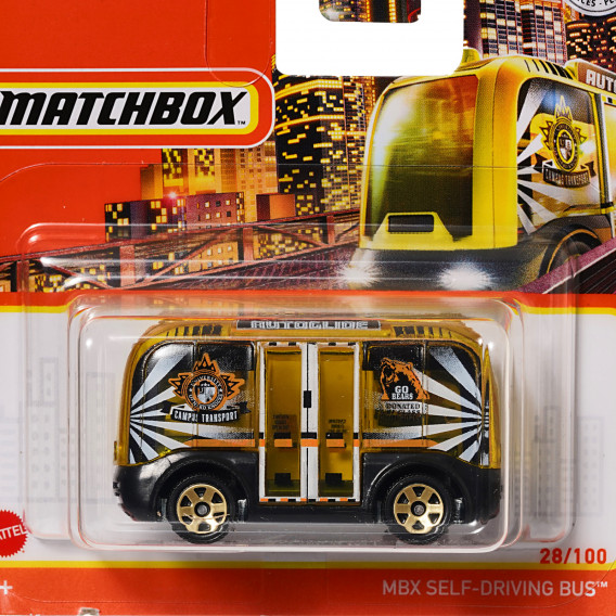 Μεταλλικό καρτ, Matchbox, Mbx self bus Matchbox 288269 2