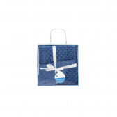 Βρεφική κουβέρτα 80 x 110 cm, σκούρο μπλε Inter Baby 289530 