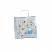 Βρεφική κουβέρτα PARACAIDISTA, 80 x 110 cm, μπλε Inter Baby 289536 