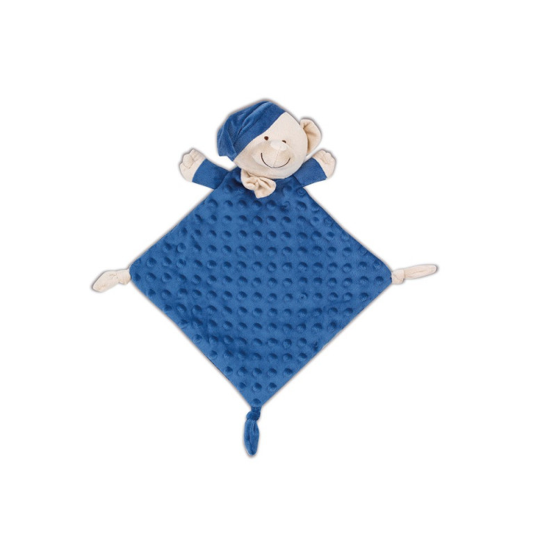 Μαλακή πετσέτα αγκαλιάς Αρκουδάκι, βασιλικό μπλε  289585