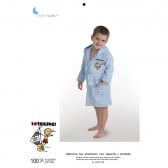 Μπουρνούζι με χαρούμενη διακόσμηση, μέγεθος 14-16 ετών, μπλε Inter Baby 289598 2