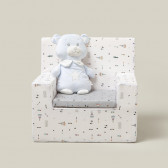 Παιδική πολυθρόνα σε λευκό χρώμα Inter Baby 289751 5