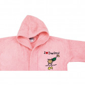 Μπουρνούζι με χαρούμενη διακόσμηση, μέγεθος 14-16 ετών, ροζ Inter Baby 289860 3