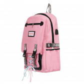 Σχολικό σακίδιο ZIZITO με USB, ροζ ZIZITO 289960 2