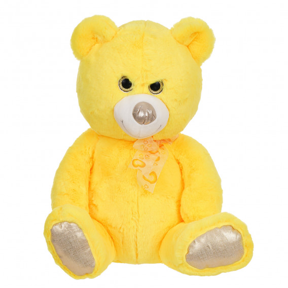 Ντένι κίτρινο αρκουδάκι 50 εκ.  Tea toys 290123 
