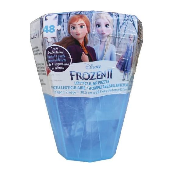 Παζλ έκπληξη με ανάγλυφο - Frozen Kingdom, 48 κομμάτια Frozen 290421 