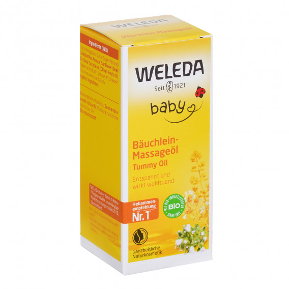 Λάδι μασάζ για την κοιλίτσα του μωρού, 50 ml WELEDA 290988 2