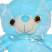 Μπλε αρκουδάκι με φώτα LED 25 εκ.  Tea toys 291350 5