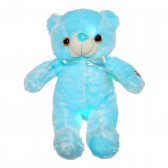 Μπλε αρκουδάκι με φώτα LED 25 εκ.  Tea toys 291351 6