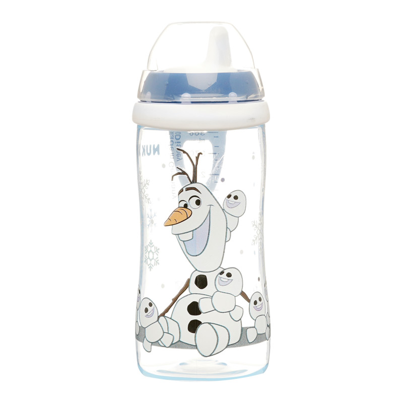 Μπουκάλι από πολυπροπυλένιο Kiddy Cup Olaf με ακροφύσιο, 12+ μηνών, 300 ml  291417