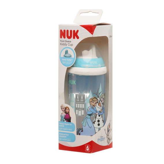 Μπουκάλι από πολυπροπυλένιο Kiddy Cup Frozen με ακροφύσιο, 12+ μήνες, 300 ml NUK 291421 5