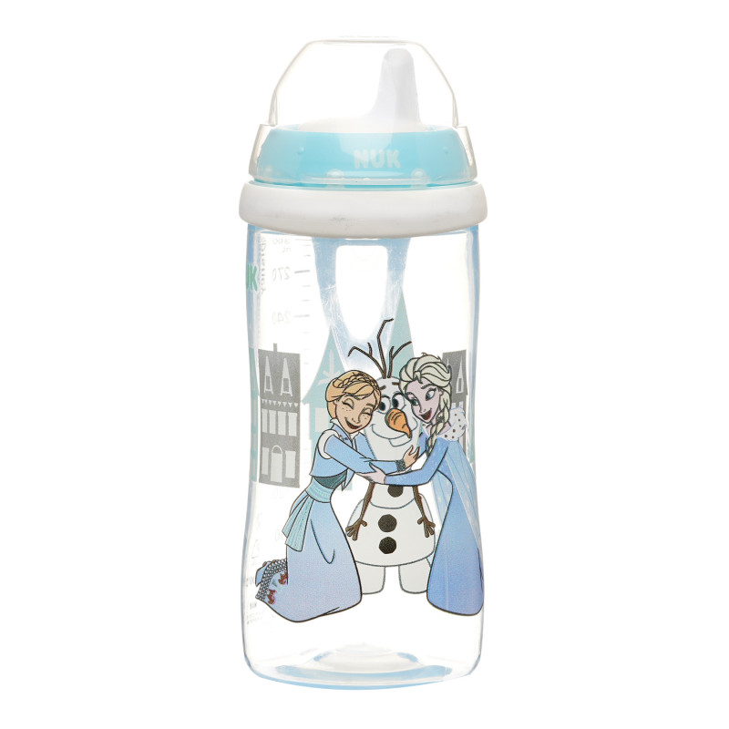 Μπουκάλι από πολυπροπυλένιο Kiddy Cup Frozen με ακροφύσιο, 12+ μήνες, 300 ml  291422