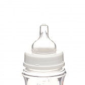 Μπουκάλι πολυπροπυλενίου με θηλή σιλικόνη μέσης ροής 3+ μήνες με κοριτσάκι, 240 ml Canpol 291514 3
