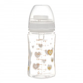 Μπουκάλι πολυπροπυλενίου με βαλβίδα νεογέννητου μωρού και πιπίλα μέση ροή 3-6 μήνες, 240 ml Canpol 291535 2