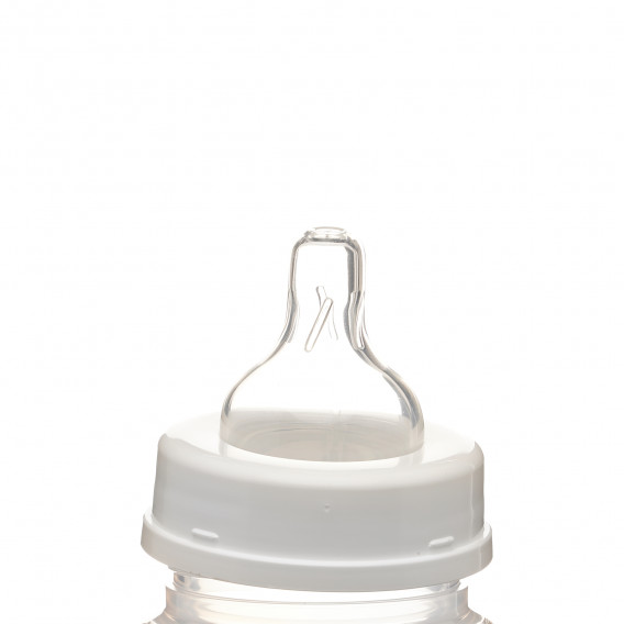 Μπουκάλι πολυπροπυλενίου με βαλβίδα νεογέννητου μωρού και πιπίλα μέση ροή 3-6 μήνες, 240 ml Canpol 291536 3