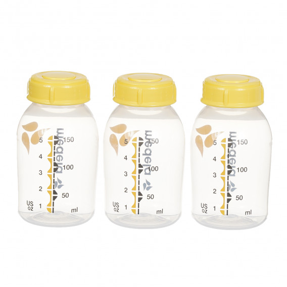 Μπουκάλι αποθήκευσης από πολυπροπυλένιο, 0+ μήνες, 150 ml, χρώμα: Κίτρινο Medela 291588 2