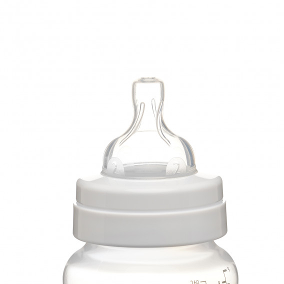 Αντι-κολικό μπουκάλι πολυπροπυλενίου με αργή πιπίλα, μέτρια ροή, 1+ μήνα, 260 ml, Monkey Philips AVENT 291697 5