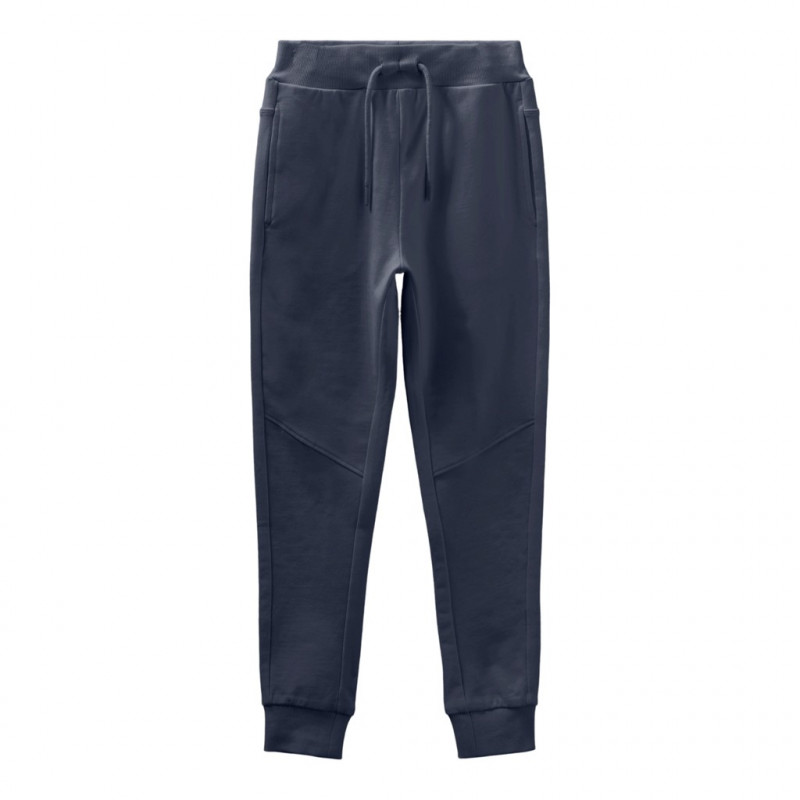NAME IT μπλε-γκρι αθλητικό παντελόνι για αγόρια με ρυθμιζόμενη ελαστική μέση  291917