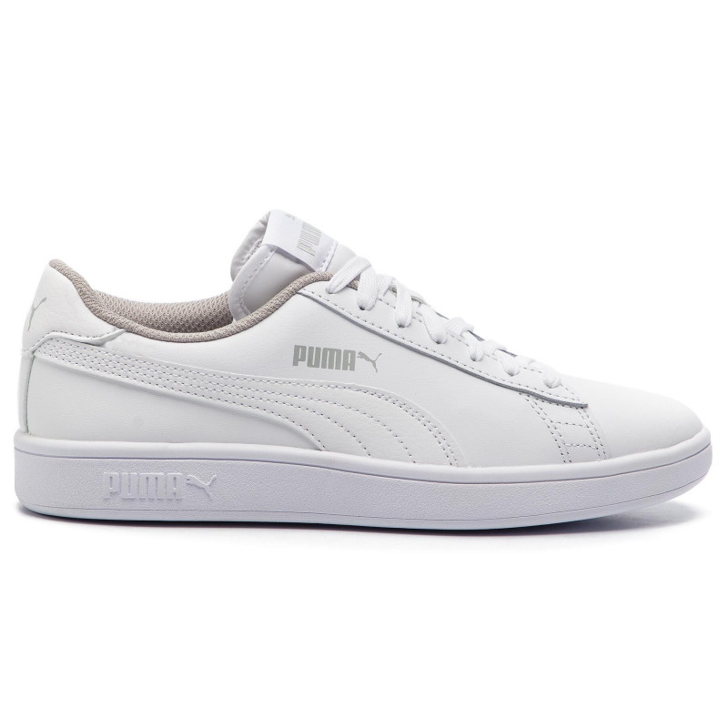 Αθλητικά πάνινα παπούτσια Puma Smash V2 με το λογότυπο της μάρκας, λευκά  292261