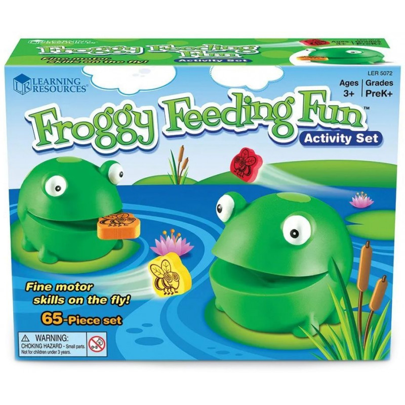 Παιχνίδι για παιδιά - Ταΐστε τον διασκεδαστικό βάτραχο  292315