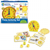 Τα παιδιά παίζουν - Μάθετε τι δείχνει το ρολόι Learning Resources 292320 