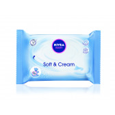 Nivea Soft & Cream μωρομάντηλα με απαλή κρέμα, 63 τεμ. Nivea 2929 