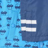 Παιδικό κοστούμι σκι δύο τεμαχίων με στάμπα αυτοκινήτου, μπλε Cool club 293429 3