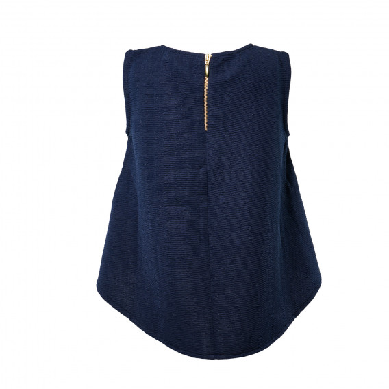 Αμάνικο φόρεμα με φερμουάρ στο πίσω μέρος για μωρό σε σκούρο μπλε χρώμα Name it 29346 2