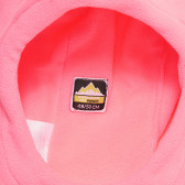 Καπέλο φλις - βρεφική κουκούλα-μάσκα, ροζ Cool club 293628 2