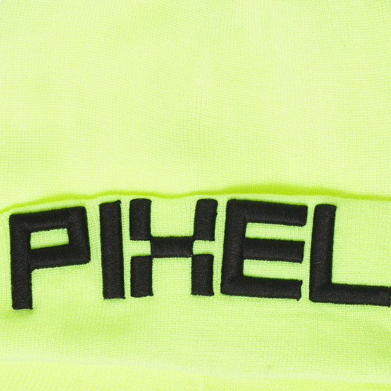 Σκούφος με λαμπερό χρώμα και τη λέξη PIXEL, πράσινο νέον Cool club 293636 2