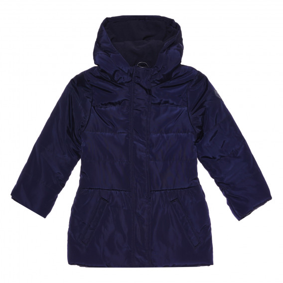 Cool Club μακρύ χειμωνιάτικο μπουφάν με σχέδιο, σε μπλε ναυτικό χρώμα, για κορίτσια Cool club 293911 