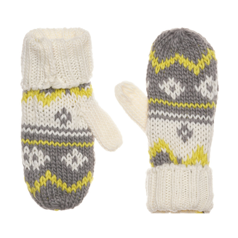 Πολύχρωμα πλεκτά γάντια με ένα δάχτυλο για κορίτσι  293976
