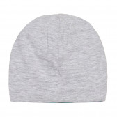 Βαμβακερό καπέλο διπλής όψης με απλικέ και ρίγες, πολύχρωμο Cool club 294416 4