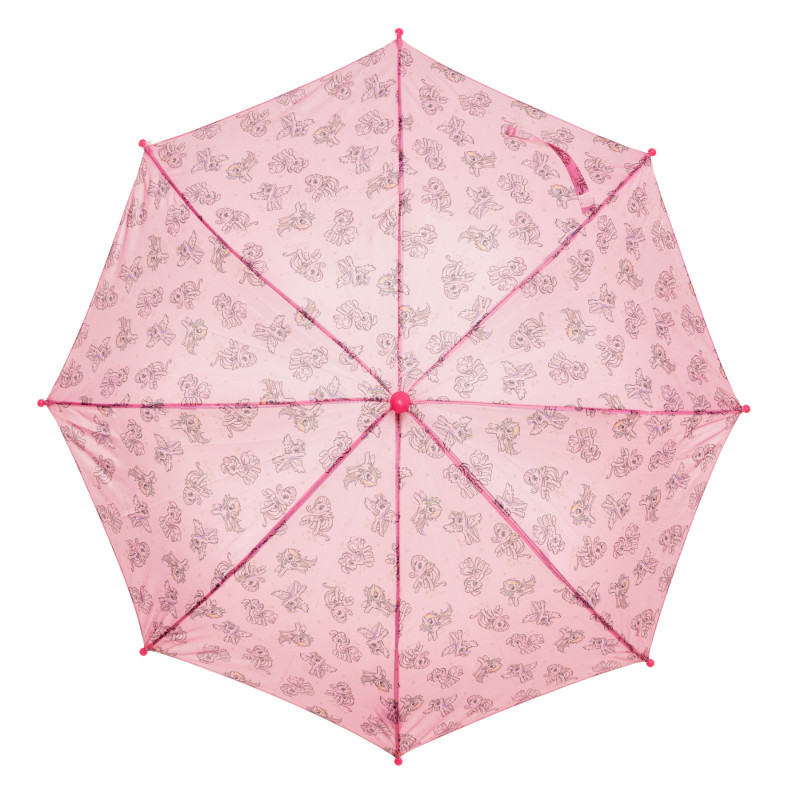 Παιδική ομπρέλα με στάμπες Μικρό μου Πόνυ, ροζ  295072