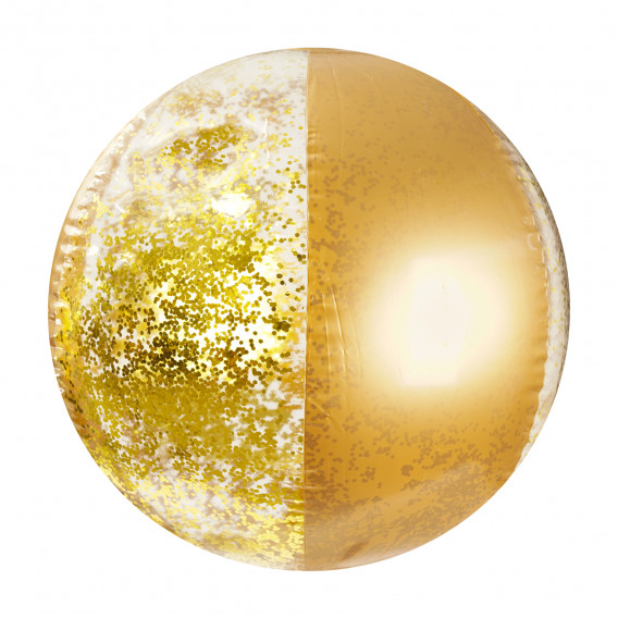 Μπάλα παραλία με μπρόκαλο, 50 cm, χρυσό Intex 295406 