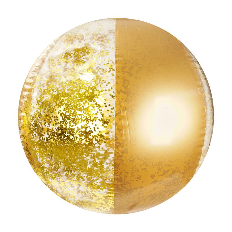 Μπάλα παραλία με μπρόκαλο, 50 cm, χρυσό  295406