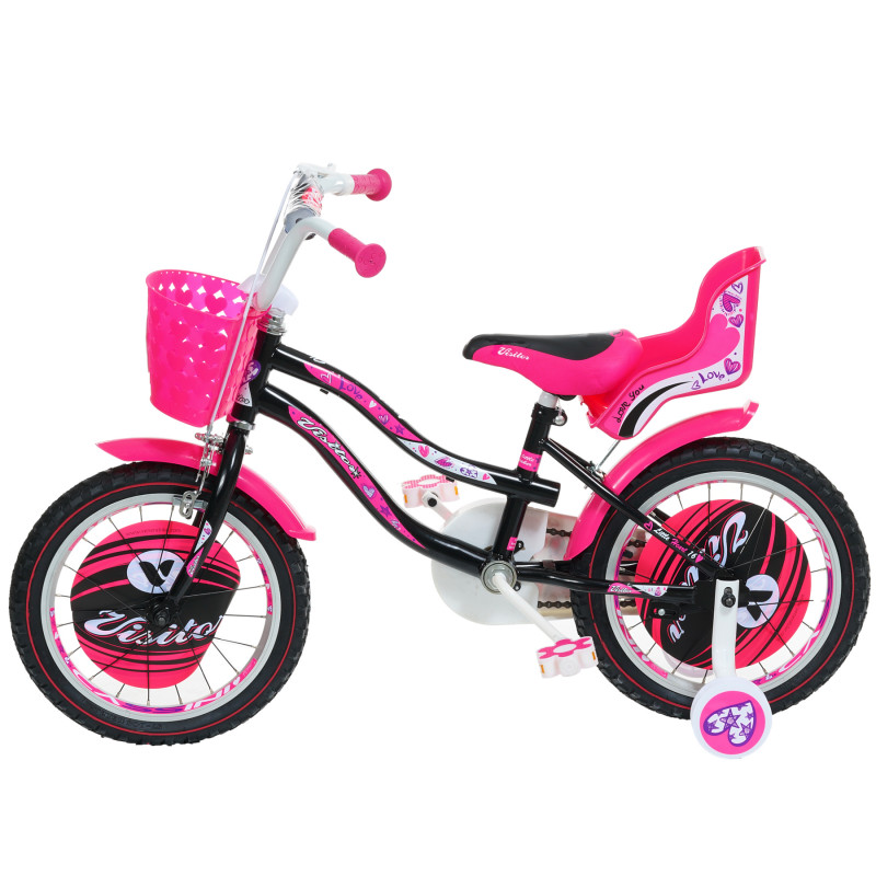 Παιδικό ποδήλατο LITTLE HEART 16 ", ροζ  295425