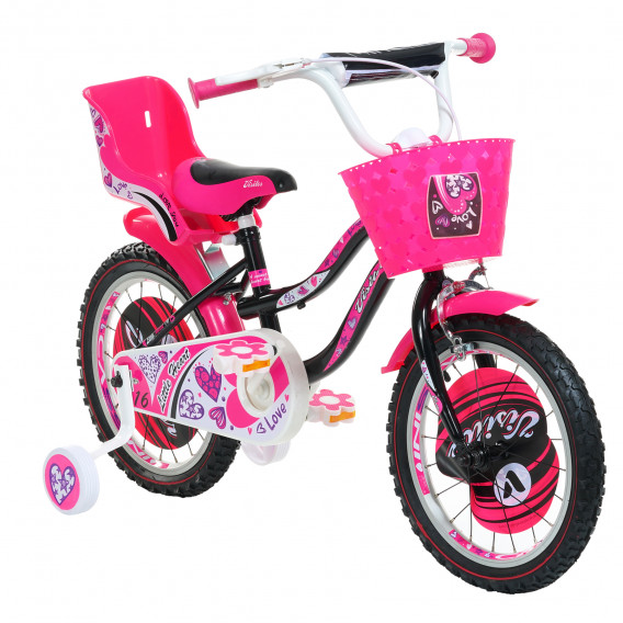 Παιδικό ποδήλατο LITTLE HEART 16 ", ροζ Venera Bike 295432 8